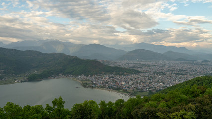 Fototapeta na wymiar Kathmandu city view