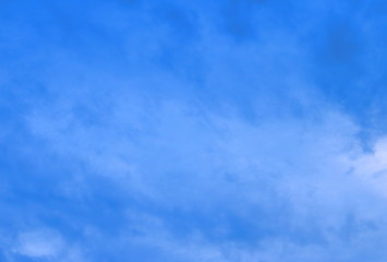 Obraz premium blue sky with white clouds