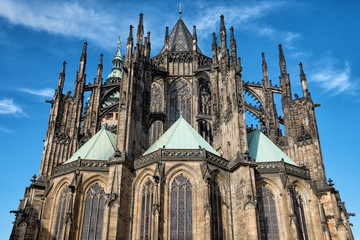 Fototapeta na wymiar Prague castle プラハ城