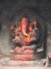Elephant god in Kathmandu, Nepal
