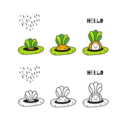 Hello little carrot!