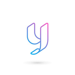 Letter Y logo icon design template elements