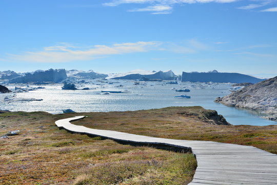 Ilulissat Icefjord. Greenland. World Heritage