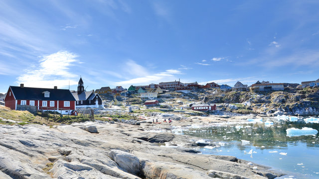Greenland. Town of Ilulissat