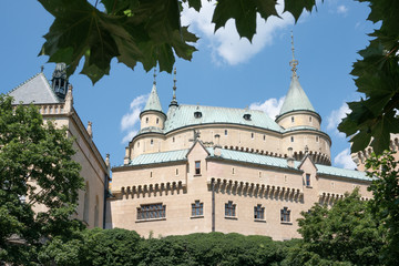 Fototapeta na wymiar Bojnice castle in Slovakia