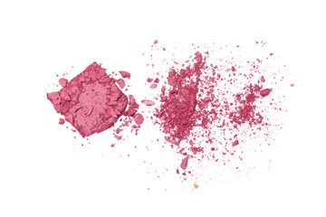 eyeshadow isolated on white background.