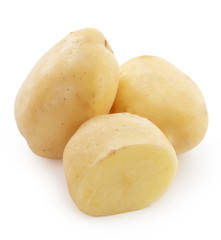 potato isolated on white background