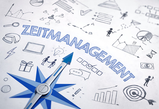 "Zeitmanagement" (Time Management) - Compass