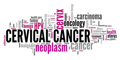 Obraz premium Cervical cancer