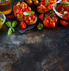 Homemade Italian Bruschetta