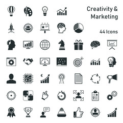 Creativity & Marketing - Iconset