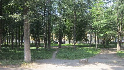 старый район