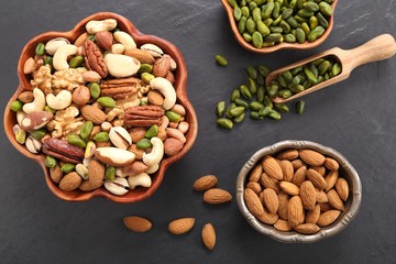 Mix of nuts.