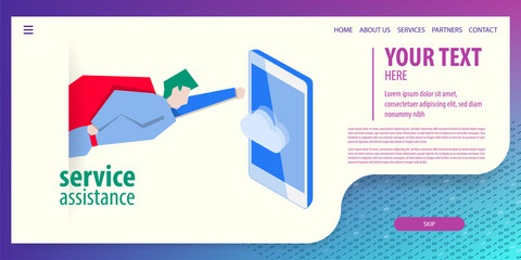 Data connection isometric technology