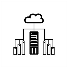 Cloud Server Icon