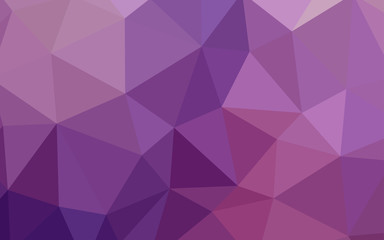 Light Purple, Pink vector polygonal template.