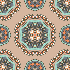 ethnic seamless pattern design surface