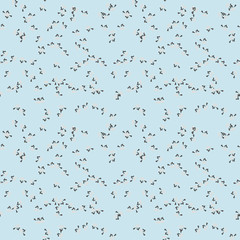 Military camouflage seamless pattern in light blue and different shades of grey or beige colors
