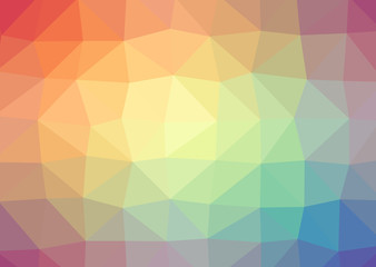 Abstract vector background with triangles