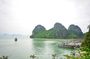 Breathtaking View of Halong Bay in Northern Vietnam