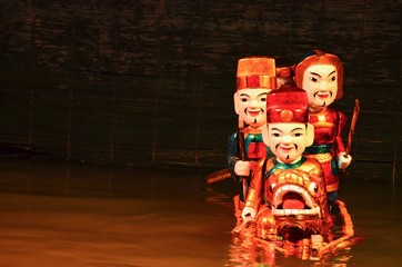 Traditional Vietnamese Water Puppet Show