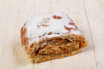 Apple Strudel with nuts