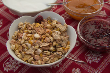 cereali per la prima colazione