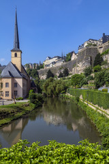 Fototapeta na wymiar Ville de Luxembourg - Luxembourg - Europe