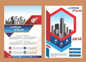 cover, layout, brochure, magazine, catalog, flyer for company or report