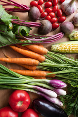 Vegetables background