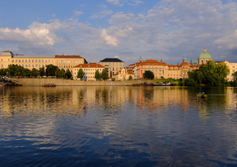 Fototapeta na wymiar View of the old town in Prague