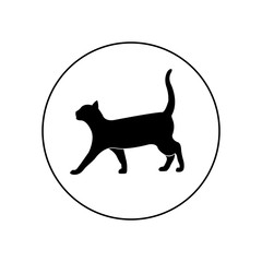 Cat icon, logo