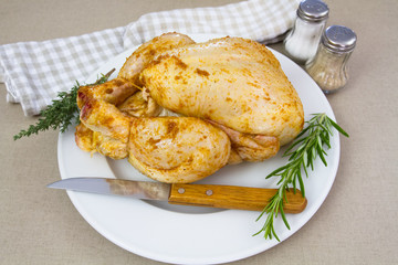 poulet et épices