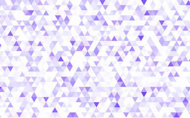 Light BLUE vector blurry triangle background.