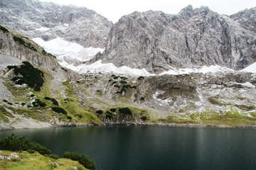 Naklejka na ściany i meble Drachensee lake in Tyrol, Austria