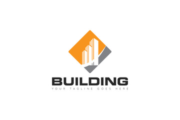 building logo and icon Vector design Template. Vector Illustrator Eps.10