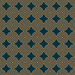Vector seamless pattern. Modern stylish abstract texture. Repeating geometric tiles from striped elements