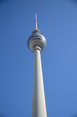 Naklejka premium Fernsehturm von Berlin 