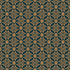 Vector seamless pattern. Modern stylish abstract texture. Repeating geometric tiles from striped elements