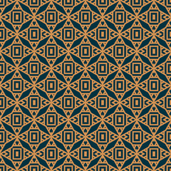 Vector seamless pattern. Modern stylish abstract texture. Repeating geometric tiles from striped elements