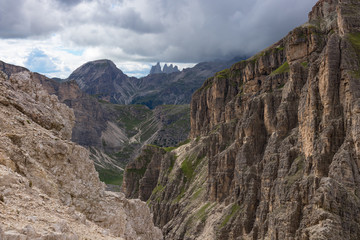 view of Italian dolomites