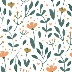Floral seamless pattern