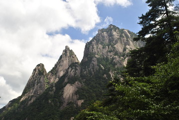 The Yellow Mountain in China