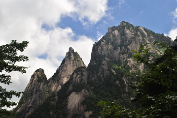 The Yellow Mountain in China