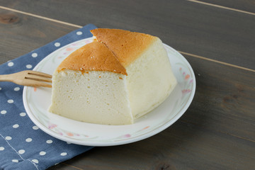 Homemade cheesecake, healthy summer dessert pie cheesecake