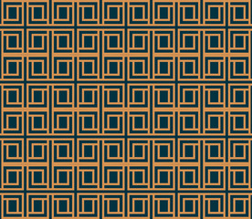 Vector seamless pattern. Modern stylish abstract texture. Repeating geometric tiles from striped elements