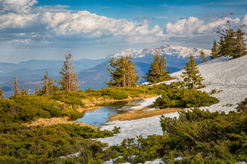 Carpathian mountains Ukraine