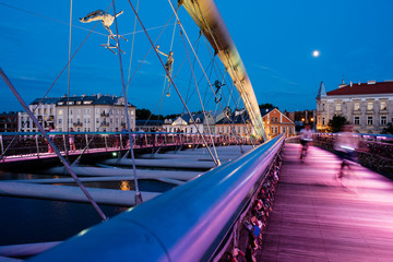 Obraz premium The building of the Centre for Documentation of the Art of Tadeusz Kantor CRICOTEKA in Krakow, Poland