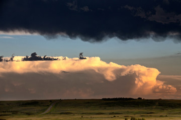 Fototapeta premium Prairie Storm Clouds