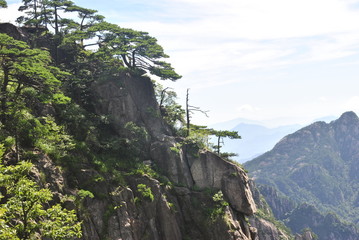The Yellow Mountain in China